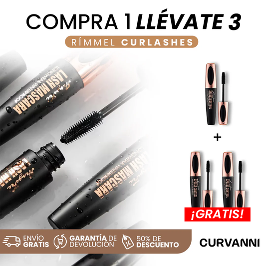 Curlashes®  Pestañas mágicas sistema 4D Original [Oferta 3X1 - Solo HOY]